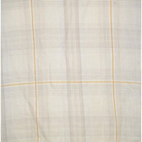 Bit & Bridle Western Shirt Tan Plaid Embroidered Floral Pearl Snaps Size XL - Picture 10 of 12